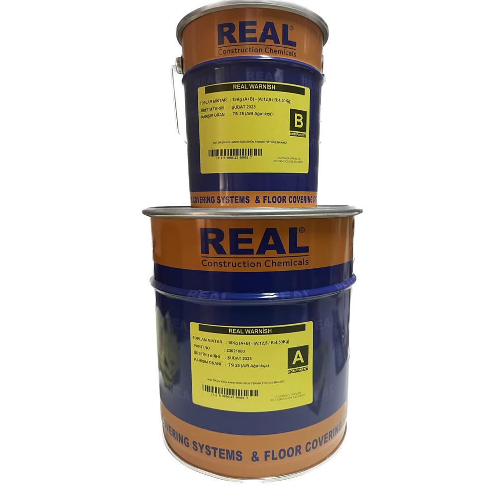 REAL VARNIS EPOXY REÇİNE CİLA